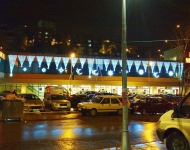 Bina Led ışık Süsleme 3