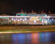 Bina Led ışık Süsleme 1