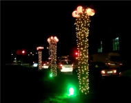 Cadde Sokak ışık Süsleme 3